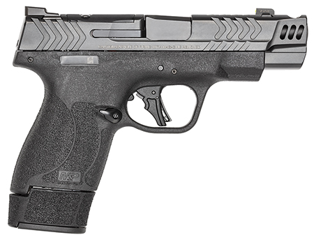 PC M&P 9 Shield+ Carry Comp OR No TS Blk/Gry 9mm Luger 4in 10/13/15rnd SF
