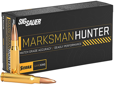 SIG AMMO MARKSMAN 6.5CR 130GR GAMEKING 20/10