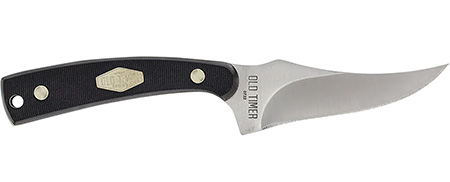 Old Timer 7 1/4 in Sharpfinger w/ leather
