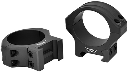 WARNE HYPERLITE 34MM LOW MATTE RINGS