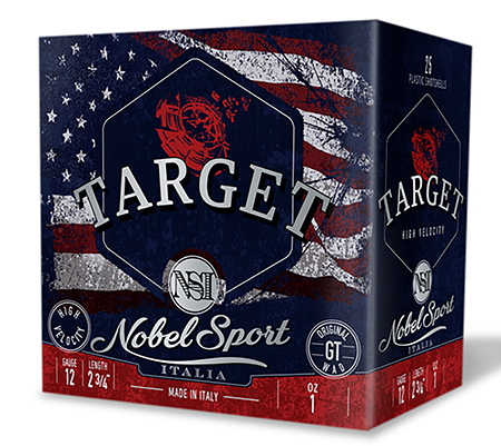 NSI Target Nobel Speed 12 gauge 2 3/4" 1 Oz. #7 � Shot 1300 fps 25/rds