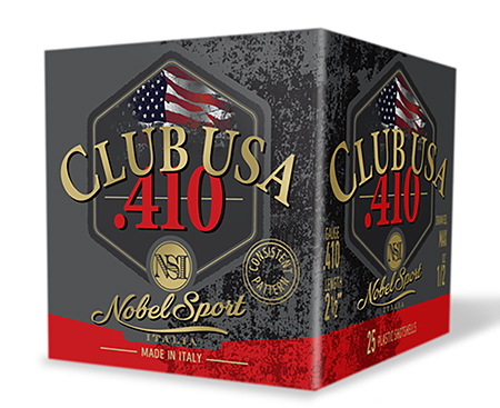 NSI .410 gauge 2 1/2" 1/2 Oz. #6 Shot 1240 fps 25/rds