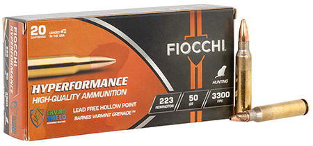 FIOCCHI HYPR 223REM 50GR HP 20/200
