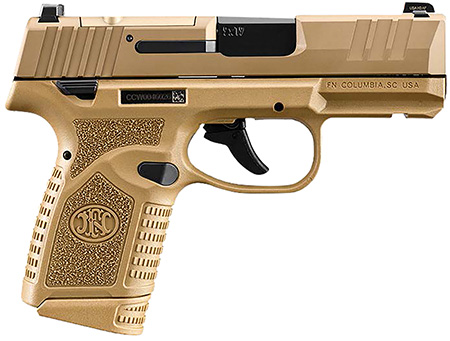FN REFLEX MRD MS 9MM 3.3" 10RD FDE