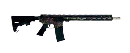 GLFA 223 WYLDE RIFLE SAVED BY THE SPLATTER BLACK 16IN BARREL 15.125IN MLOK 30RD  GL15223SS S-BLK