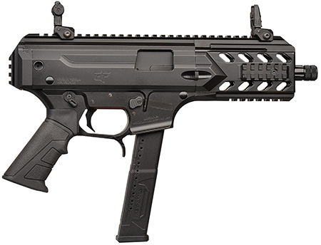 GForce Blade 6 9MM 6" 15+1 Pistol 1 15 RD mag Flip up sights Ambi safety Aluminum Glock -style mags GForce.
