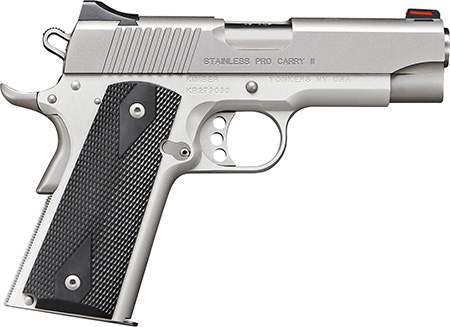 KIMBER STAINLESS PRO CARRY II .45 ACP 4IN BARREL 7RD 3200052CA
