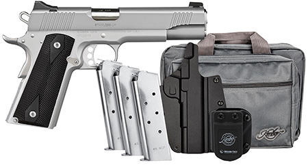 STAINLESS LW 45ACP 5" 8+1