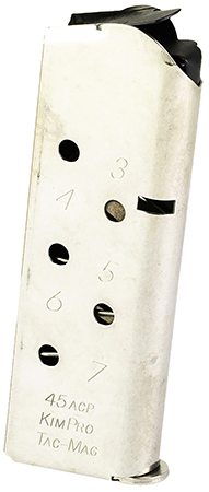 KIM MAG 1911 45ACP 7RD SS KIMPRO TAC-MAG