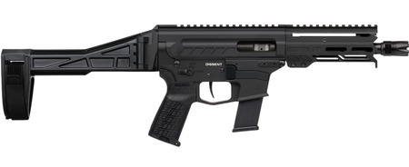 CMMG DISSENT MKG BRACED 45ACP 6.5 ARMOR BLACK