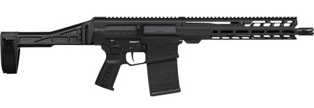 DISSENT Mk3 Pstl 8.6BLK 12.5" Brace Blk 20rd