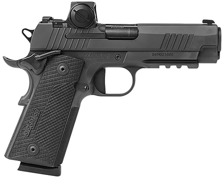 1911-X Carry .45 ACP 4.25" Romeo-X Blk 2/8rd