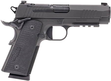 Sig 1911XCarry 45ACP 4.25'' Brl NS 2/8rd Mag Blk