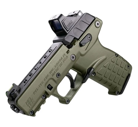 P17 GREEN w/OPTIC w/HOLSTER .22LR