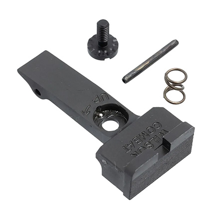 Colt Python/Anaconda Rear BattleAdjust Serrated Blade Square Notch Blk