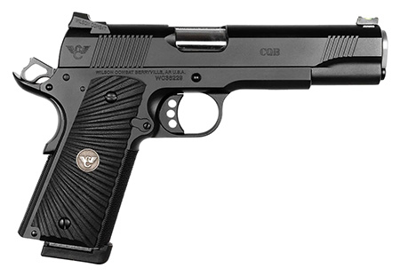 CQB, Full-Size 5", Black Armor-Tuff, 45ACP, 2-8rd