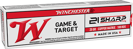 WIN 21 SHARP GAME&TRGT 25GR 100/2000