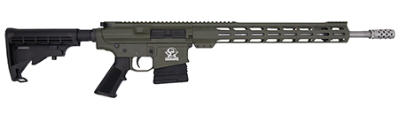 GLFA 308 Winchester Rifle Olive Drab Green/Stainless Steel