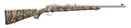 77/357 357 Mag 18.5" Brushed SS/Camo 5-rd