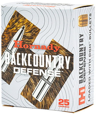 HORNADY BACKCOUNTRY DEFENSE 357MAG 165G DGH 25RD BX 250RD CASE