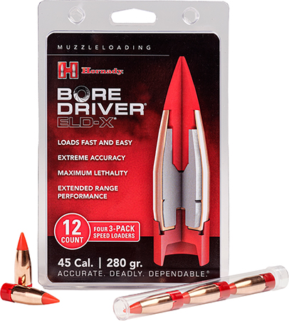 HORN MUZZLE 45CAL 280GR BORE DRIVER ELD-X 12/10