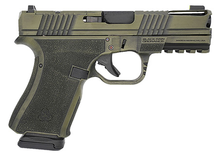 BRO FRONTLINE+ 9MM 4" 15RD BW GREEN
