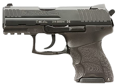 HK P30SK 9MM 3.27" 10RD V3 DA/SA BLK