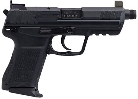 HK45C Tact V7 LEM 45ACP 4.57" TB  NS Blk 2/10rd