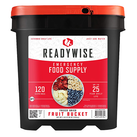 WISE RW40-52120 120 SERVING FREEZE DRIED FRUIT