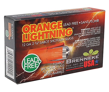 BR SL122OLN   ORANGE LGHTNNG SABOT 12 2.75    5/50