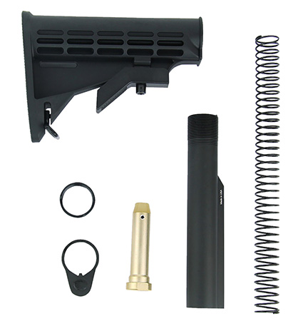 AR15 Mil Spec M4 Style 6 Position Stock Kit