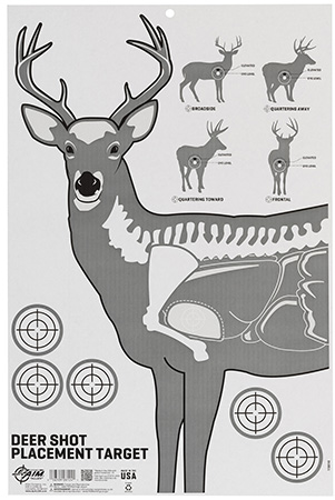 ALLEN 15810    DEER VITALS CORRUGATED TARGET 23X35