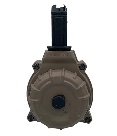 PRO DRMA22FDE DRUM CZ SCORPION 9MM      50RD  FDE