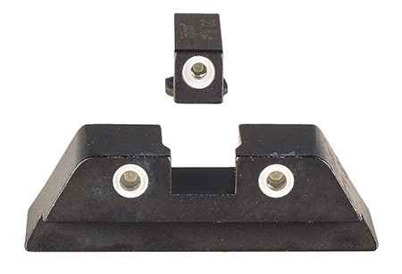 3 DOT AR15/M16 ORANGE REAR