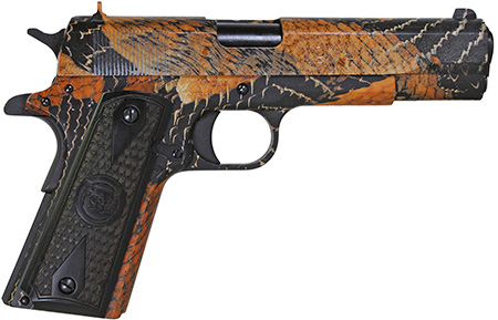 IVER 1911A1 BOA          45  5IN GVRN BOA SNAKE