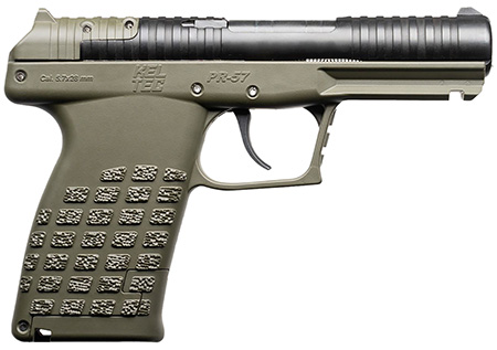 KELTEC PR57 5.7X28 PISTOL 4.64"BBL OPTIC READY, OD GRN, 20+1, 2-STRIPPER CLIPS