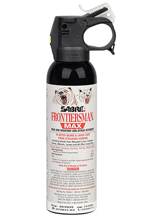 SABRE 7.9OZ BEAR/MNT LION SPRAY BLK