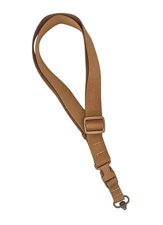 CQB Single Point Sling - QD Push Button Swivel Coyote