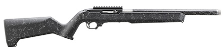 Ruger 10/22 Carbine Black / White Speckle .22 LR 16.1" Barrel 10-Rounds