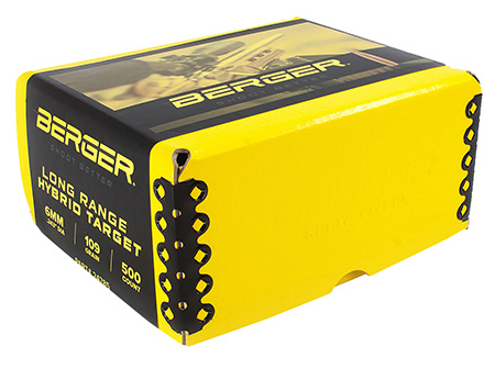 6MM LONG RANGE HYBRID TARGET BULLETS