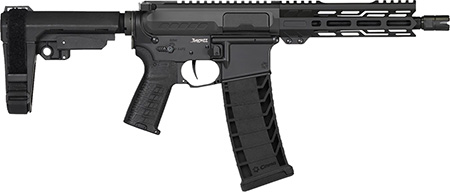 CMMG Banshee MK4 9MM 8" Armor Black Fixed Ejector W Rip brace