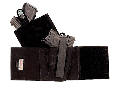Galco CAB2L Cop Ankle Band Size Large Black Neoprene/Velcro Fits Glock 26/-img-1