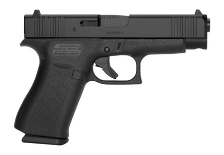 GLOCK 48 FR 9MM FRONT SERRATION BLACK 10RD PA4850201FR