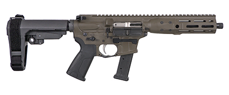 LWRCI ICP9PBC8SBA3   IC-9      9MM  8.5 BRN  BRACE