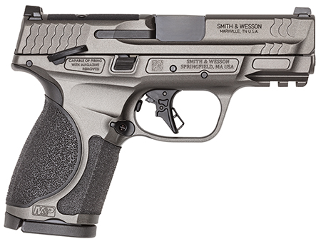 S&W M&P 9 M2.0 Metal Compact OR Optic Ready TS Gray 9mm Luger 3.6in 15rnd