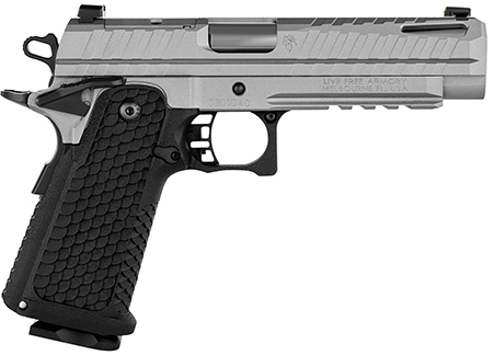 LIVE FREE ARMORY LF APOLLO 11 HGA 9MM 5IN BBL ELITE GREY 17RD FULL SIZE PORTED