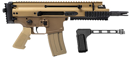 FN SCAR 15P SBT BRC 556 7.5" FDE 30R