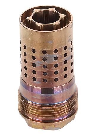 QCHERRY BOMB MUZZLE BRAKE 9/16-24 THREAD CB-9/16-24