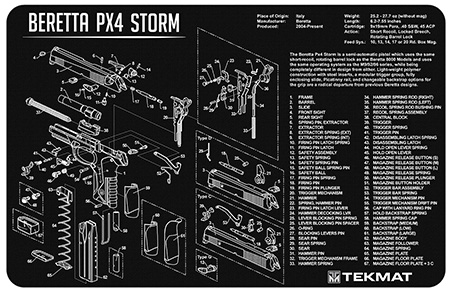 TEKMAT TEK-R17-BER-PX4       17X11 BER PX 4 STORM