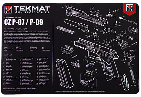 TEKMAT TEK-R17-CZP07         17X11 CZ P-07&P-09